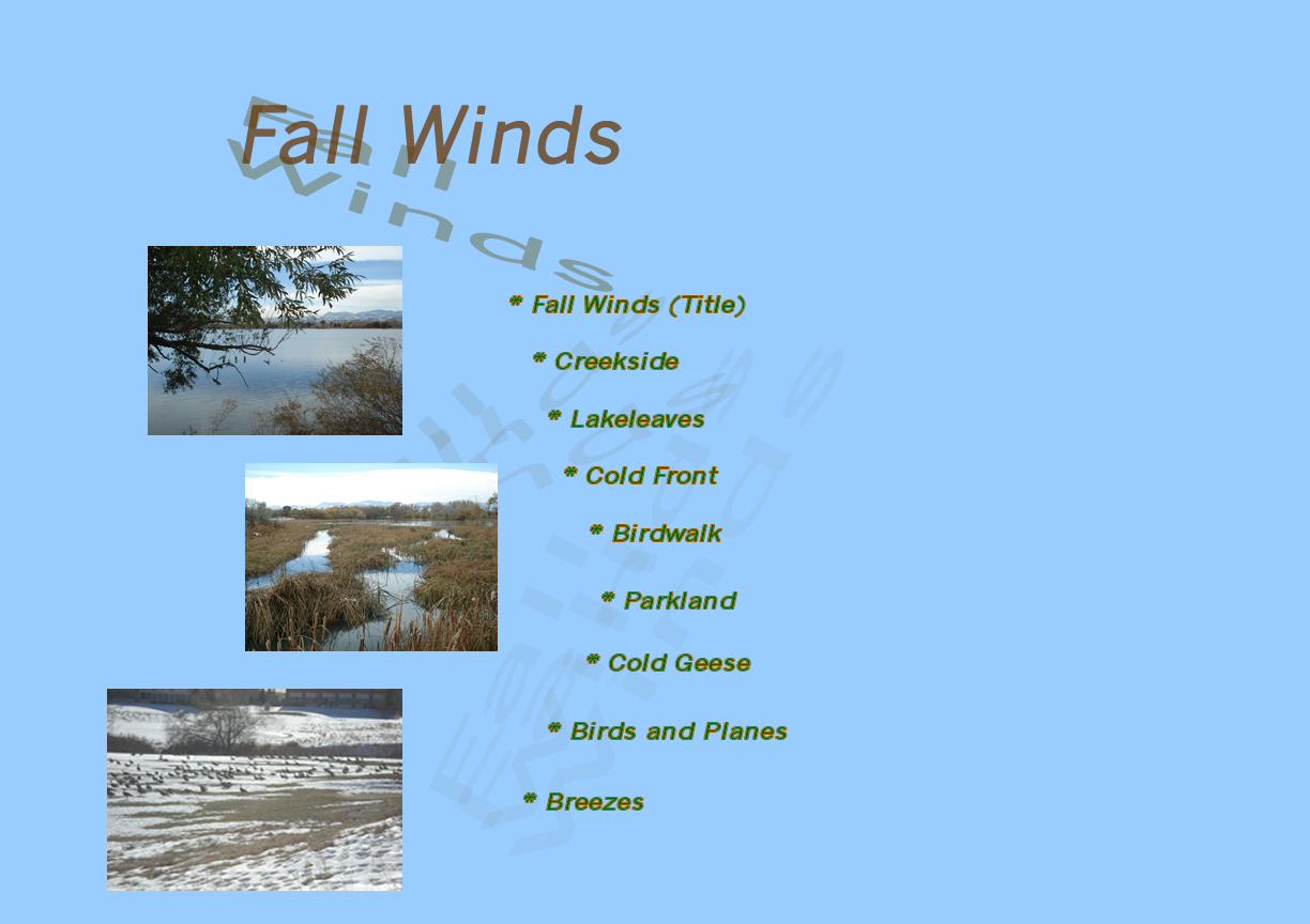 Fall Winds
